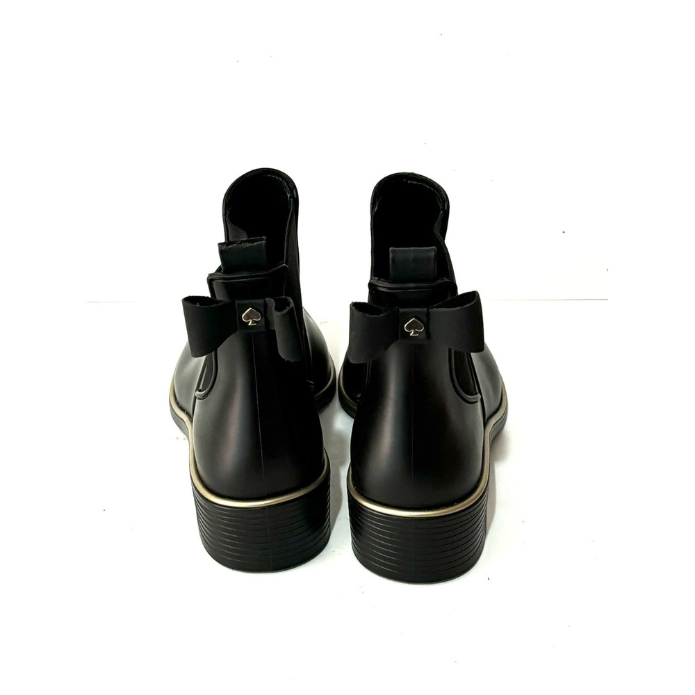 Kate Spade Edimburg Rubber Rain Ankle Boots Size 7 - Picture 5 of 10